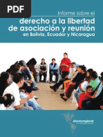 Download Informe El derecho a la libertad de asociacin y reunin en Bolivia Ecuador y Nicaragua by Alianza Regional por la Libre Expresin e Informacin SN193850914 doc pdf