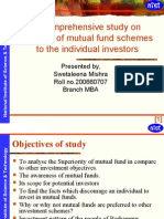 A Comprehensive Study On Benefits of Mutual Fund Schemes To The Individual Investors