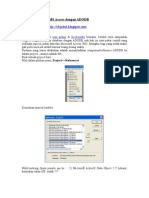 Download Koneksi Database MS Access Dengan ADODB by Nur Suhadi SN19387596 doc pdf