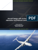 Presentation: Aircraft Design With Active Load Alleviation and Natural Laminar Flow