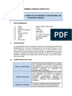 Unidad Didáctica -  Matemática 1ro Sec. 2014