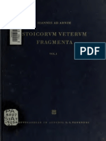 Stoicorum veterum fragmenta (1964)