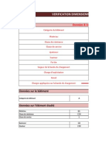 Verification Dimensionnement Section Poutre Sur 2 Appuis - Flexion Simple - Eurocode 5
