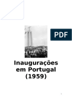 Inaugurações em Portugal (1959)