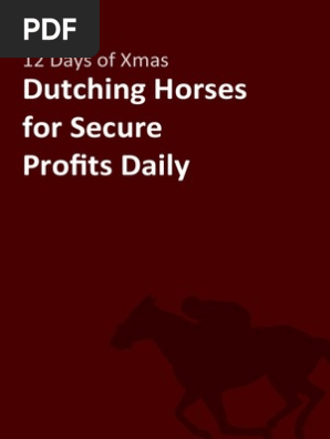 Dutching systems horse racing betting