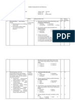 Kisi-Kisi Soal Biologi X 1 & x.2 Semester I