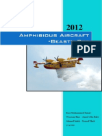RC Amphibious Aircraft Report - Construction, Calculation & Project Management