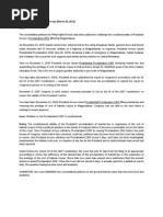 Political Law cases (digested)