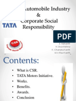 Tata Motors and CSR