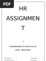 Download Hr Practices in Ago Industries_divya by Divya SN19394268 doc pdf