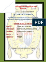 3er Taller Didactica General