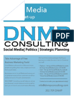 2013 DNMP Consulting Social Media Set-Up Information Version A