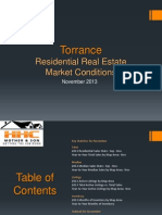 Torrance Real Estate Market Conditions - November 2013