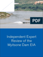 Independent Expert Review of The Myitsone Dam E