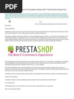 Download Prestashop Bootstrap Tutorial by Ivana Markovi SN193979352 doc pdf