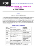 Bach Flower Therpy