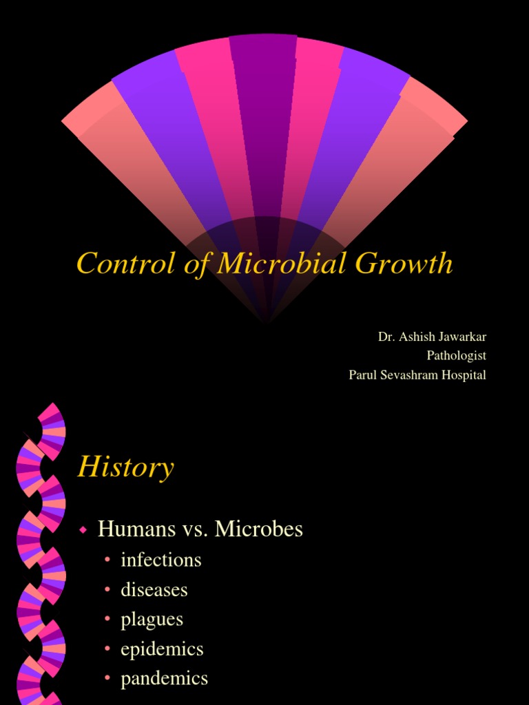 Control of Microbial Growth PDF Sterilization (Microbiology