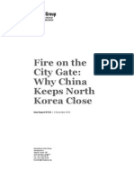 Fire on the City Gate: Why China Keeps North Korea Close
