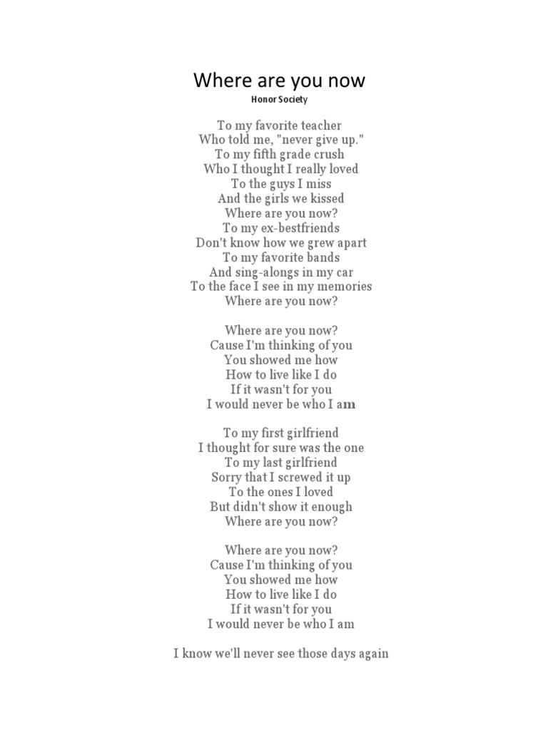 Song lyrics pdf entertainment general 