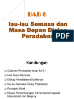 Bab 6 Isu-Isu Semasa Dan Masa Depan Dialog Peradaban