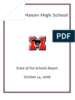 George Mason High School - 2008 State of The Schools Report