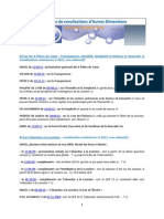 Références Canalisations Autres Dimensions