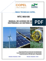 NTC 905100 MANUAL DE ACESSO DE GERAÇÃO DISTRIBUÍDA AO SIST DA COPEL.pdf