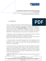 Enquadramento Legislativo Da Actividade de Televisao Notas