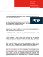 Finmeccanica annuncia il perfezionamento dell'accordo per la cessione di Ansaldo Energia