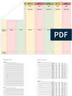 Meal Plan Template