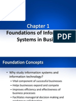 Foundations of Information Systems in Business