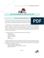 Guía elaboración CV