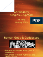 Christianity Origins & Spread: Ms Pang History 2009