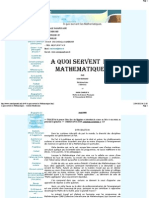 A Quoi Servent Les Mathematiques PDF