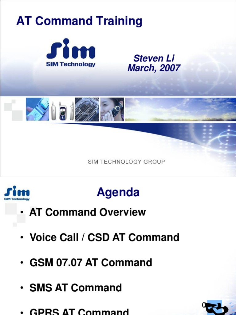 AT Command Training Overview | PDF