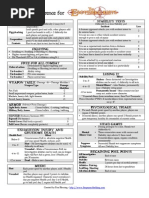 Esoterrorists GM Reference