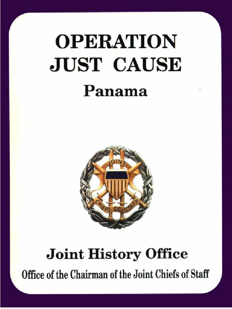 Operation Just Cause History Pdf