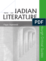 81957049 Canadian Literature Edinburgh Critical Guides to Literature