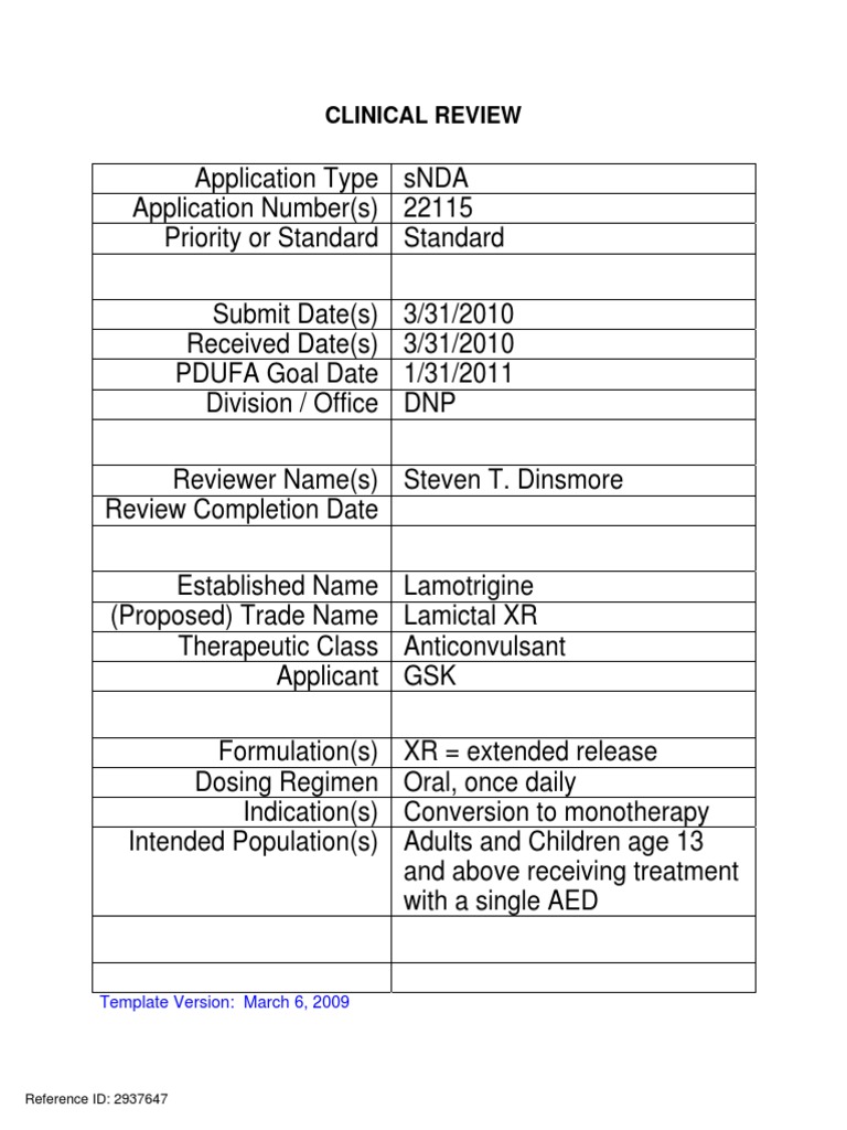 Lamictal Xr 250 Mg