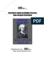 ROUSSEAU JACQUES - Discurso Sobre Economia Politica