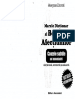 Marele Dictionar Al Bolilor Si Afectiunilor - Jacques Martel