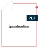 Revisão Sobre Algebra Dos Espacos Lineares - A5 Corpo 18 v2 PDF