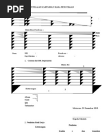 Form Kinerja Masa Percobaan