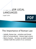 Legal Latin