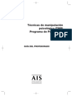 Tecnicas de Manipulacion Psicologica-Programa de Prevencion PDF