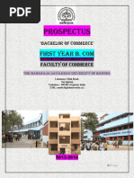 Prospectus Bcom 2013 | PDF | Probability Distribution ...