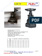 POVE-Us Forged Gate Valve, SW, TH 2014
