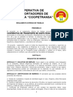 Reglamento Interno Trabajo PDF