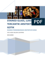 Arsitektur Gotik, Stained Glass