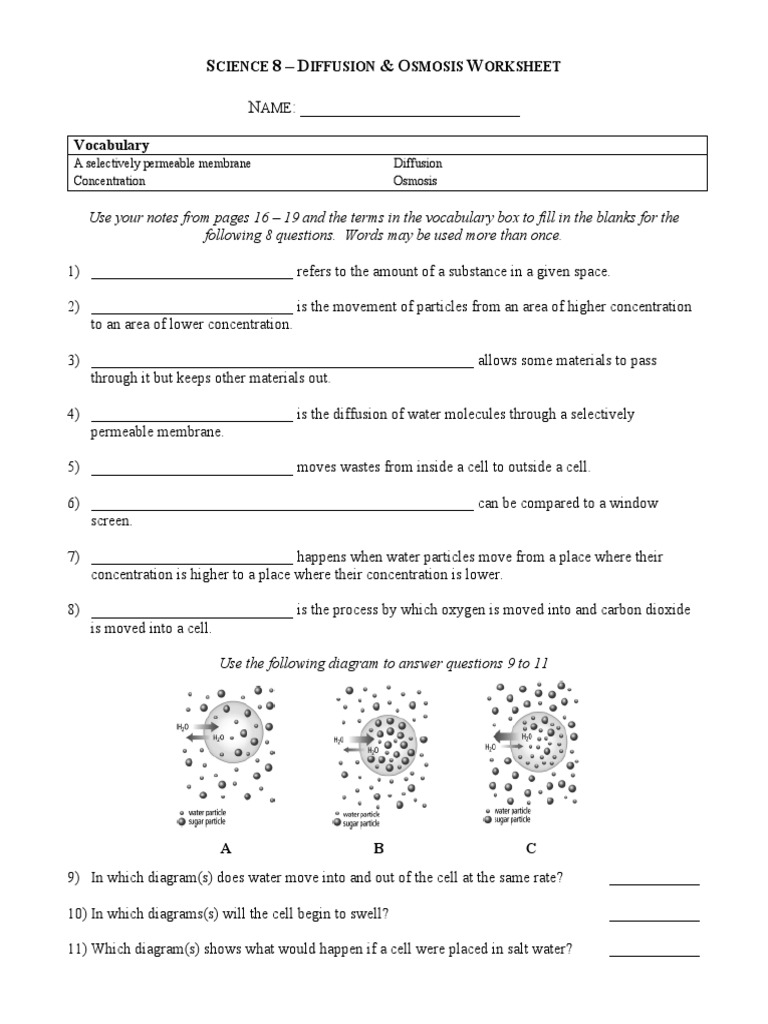 osmosis worksheet answer key pdf Within Osmosis Jones Worksheet Answer Key